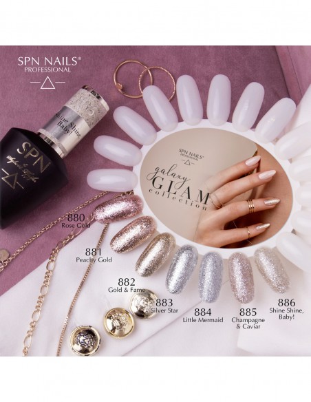 880 Rose Gold UV LaQ 8ml