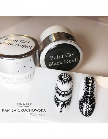 Black Devil Paint Gel 5g Sugar Effect