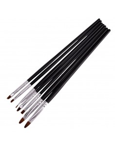 Manikyrbørstesett svart...