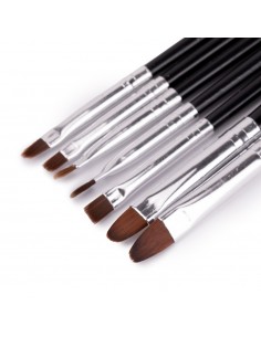 Manikyrbørstesett svart... 2