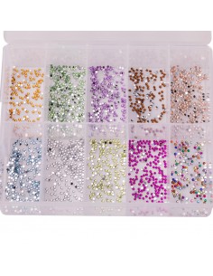 Boks med krystaller mix... 2