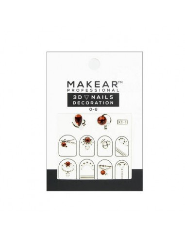 Makear 3D negleklistremerker 06