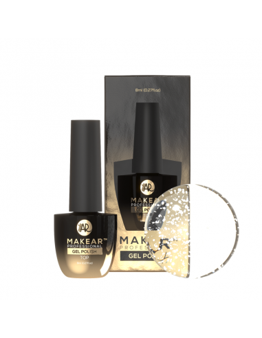 Makear Top Dots White 8ml (no wipe)
