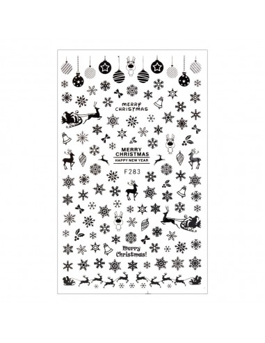 Klistremerker tynn selvklebende jule...