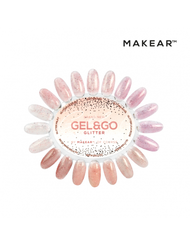Farge Tester Makear Gel&Go Glitter
