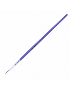 DEKORATIV BØRSTE LYS LILLA...