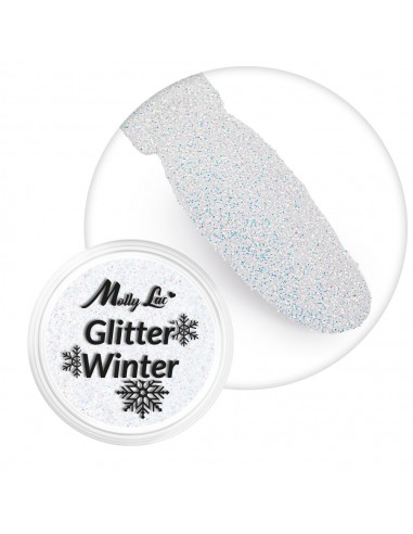 MollyLac Glitter Winter Nail Powder...