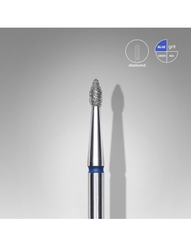 Diamant neglefreser, spiss "knopp" ,...