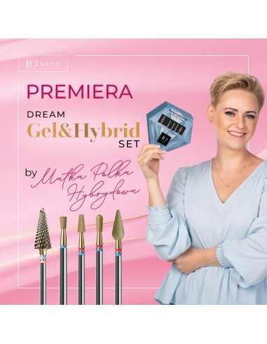 Dream Gel&Hybrid freser sett- IQ Nails