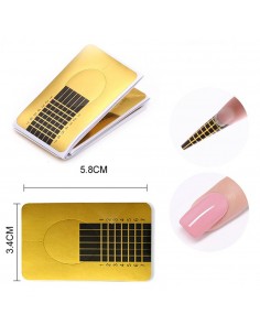 Smale gullform maler, 500 stk 2