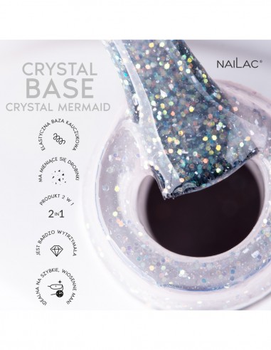 Crystal Mermaid Nailac Rubber Base...