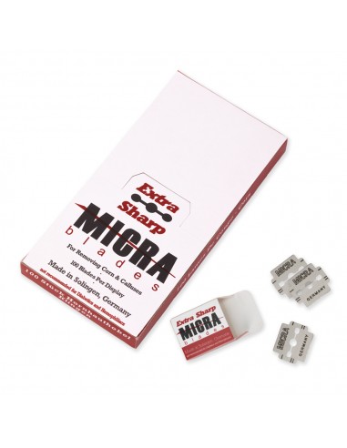 Pedikyr barberblader, pakke med 100 stk