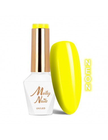 Molly Nails Neons Gul Lys...