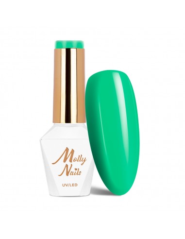 Molly Nails Green Party Crystal Grass...