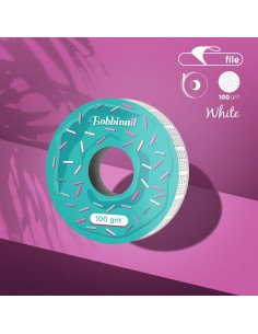 Hvit engangs slipetape...