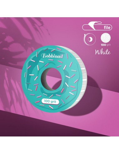 Hvit engangs slipetape EXPERT 100 korn