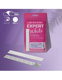 Hvite engangsfiler for rett...