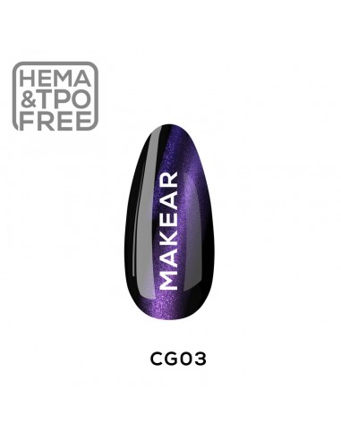 CG03 Galaxy Cat Eye Gel Polish MAKEAR