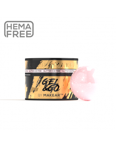 Makear Glitter Ice Pink - Gel&Go...