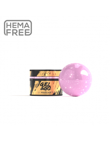 Makear Glitter Lila Rose - Gel&Go...