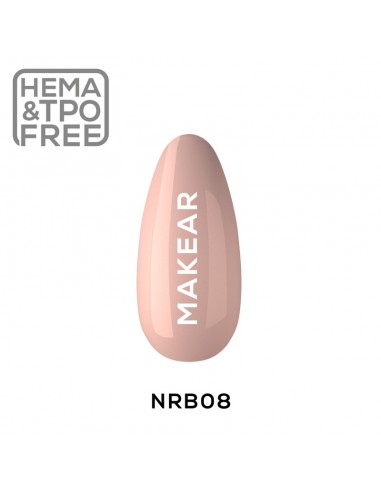 Makear Dark Beige - Nude Rubber Base...