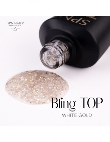 Bling TOP White Gold UV LaQ 10ml