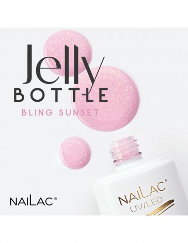 Jelly Bottle Bling Sunset NaiLac 7ml...