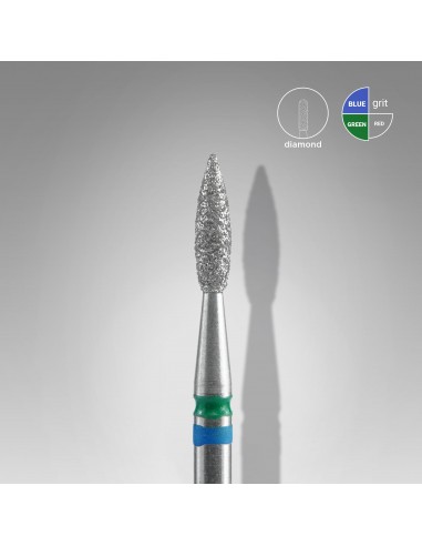 Diamant freser DUO flamme blågrønn...