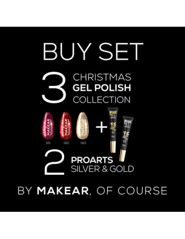 Very X-mas set - 3x UV Gel Polish...