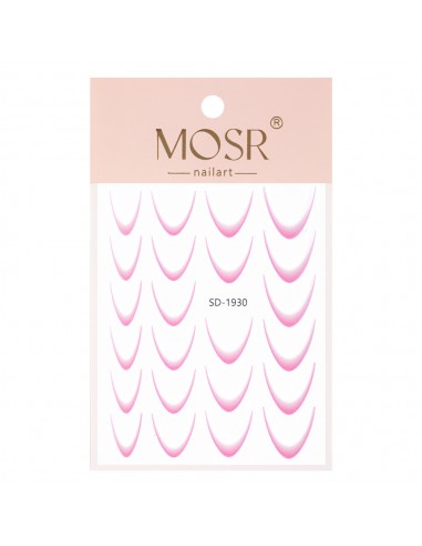 Gradient franske selvklebende...