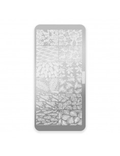 Stempelplate med mønster...