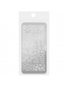 Stempelplate med mønster... 2