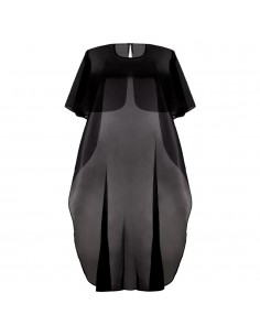 Frisørkappe sort 100x140 cm