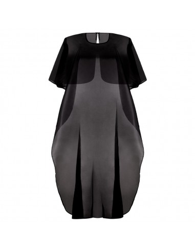 Frisørkappe sort 100x140 cm