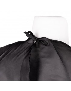 Frisørkappe sort 100x140 cm 2