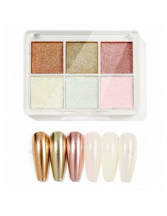 Glasseffekt neglepulver, Nr.5