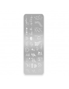 Stempelplate valentinsdag -...