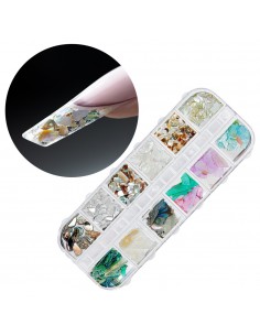 Knuste skjell til...