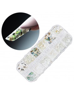 Knuste skjell til...