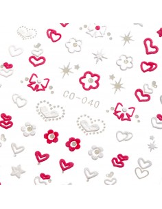 Negleklistremerker CO-040 2