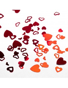 Hjertedekor i boks, 6 ulike 2