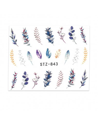 Vannklistremerker til negler, blader...