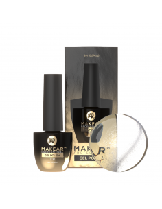 Top No Wipe Cat Eye Silver