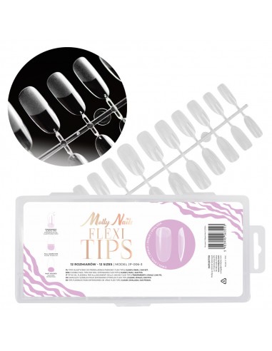 Flexi Tips Molly Nails oval 240 stk