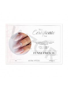 certyfikat SPN Nails -...