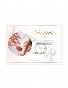Certyfikat SPN Nails -...