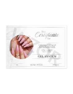 Certyfikat SPN Nails - Gel...