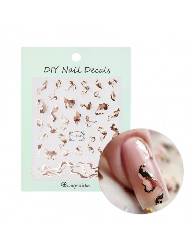 Selvklebende neglekunstklistremerker...