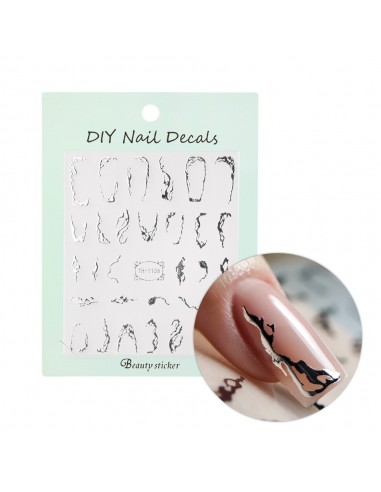 Selvklebende neglekunstklistremerker...
