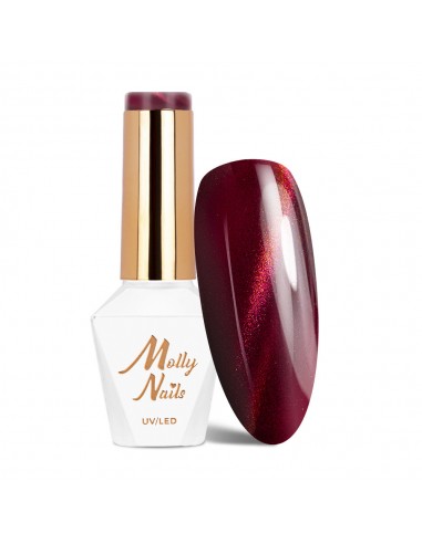 Hybrid LED/UV Gel Polish Reds Cat Eye...